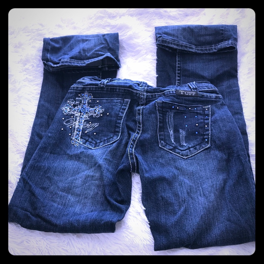 Cowgirl tuff denim
